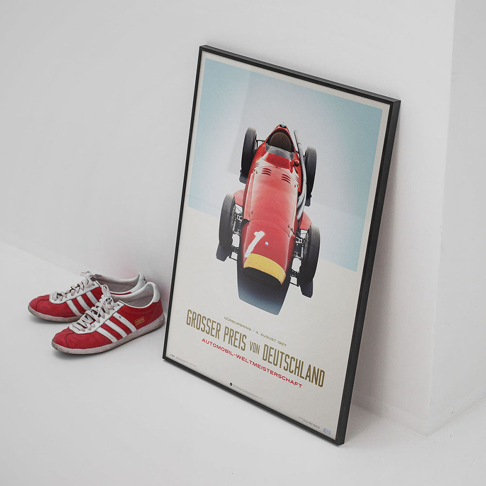 Maserati 250 F 1957 German GP Winner Print