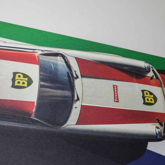 Porsche 911R 1967 Monza Record Print