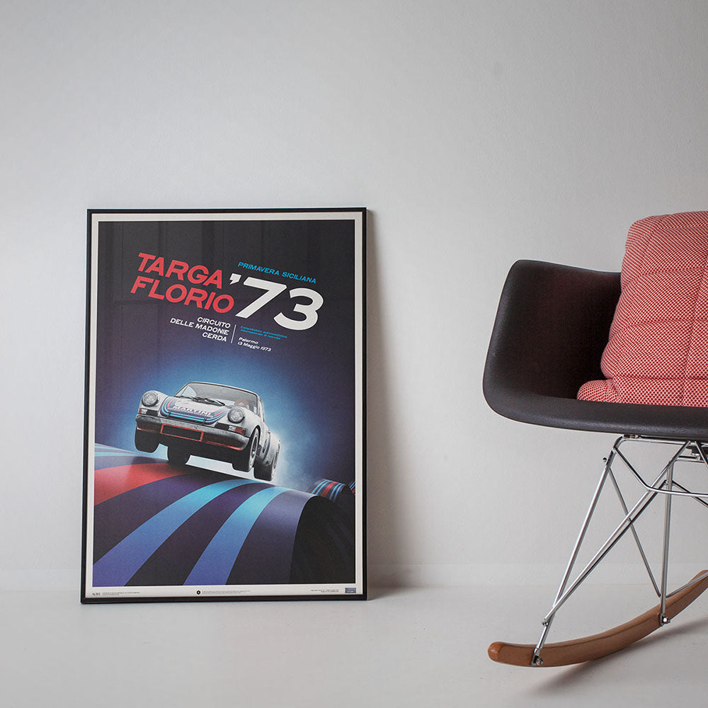 Porsche 911 RSR 1973 Targa Florio Winner Print