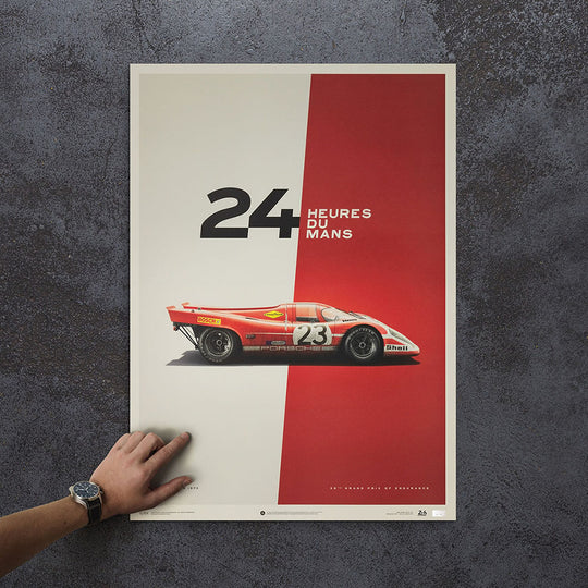 Porsche 917 1970 LeMans 24HR Winner Print