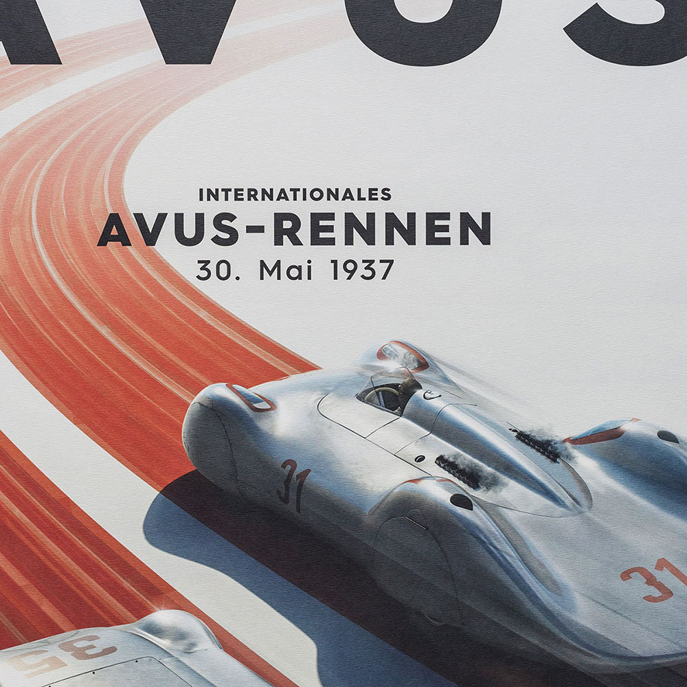 Silver Arrows Avus Print